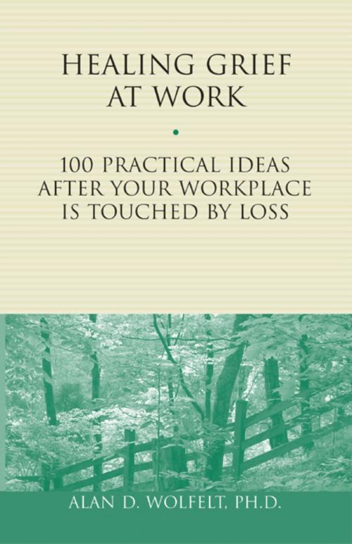 Cover of the book Healing Grief at Work by Alan D. Wolfelt, PhD, Companion Press