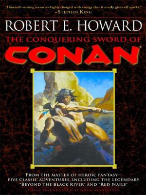 Book cover of The Conquering Sword of Conan
