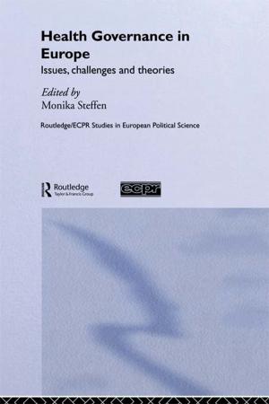 Cover of the book Health Governance in Europe by Carlos Bretón Mora