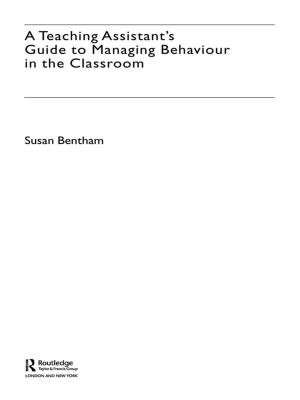 Cover of A Teaching Assistant's Guide to Managing Behaviour in the Classroom