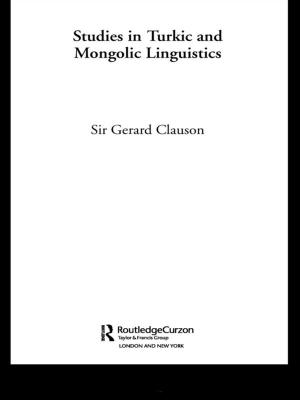 Cover of the book Studies in Turkic and Mongolic Linguistics by Gunther Kress