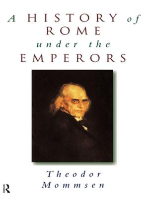 Book cover of A History of Rome under the Emperors