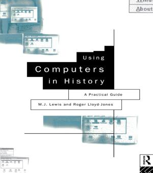 Cover of the book Using Computers in History by John Furlong, Trisha Maynard