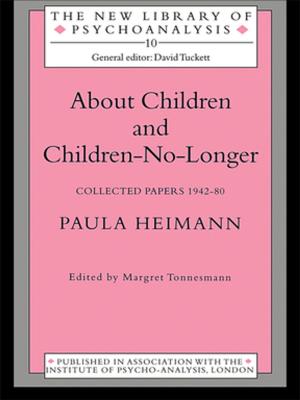 Cover of the book About Children and Children-No-Longer by Stephen R. Lankton, Carol H. Lankton