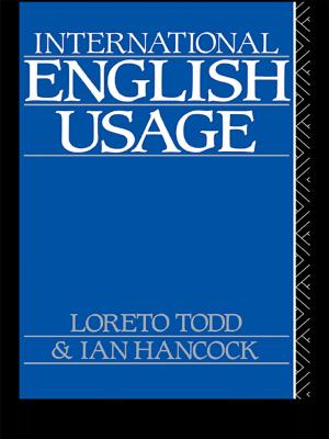 Cover of the book International English Usage by Lauren B. Alloy, John H. Riskind