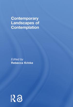 Cover of the book Contemporary Landscapes of Contemplation by Clare Charles