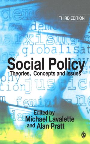 Cover of the book Social Policy by Professor Bill Lee, Professor Mark N. K. Saunders