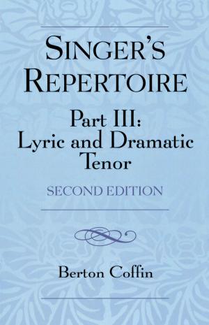 Book cover of The Singer's Repertoire, Part III