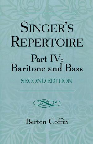 Book cover of The Singer's Repertoire, Part IV