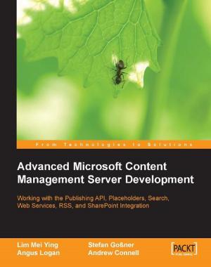 Cover of the book Advanced Microsoft Content Management Server Development by Josh Datko