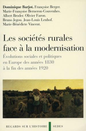 Cover of the book Les sociétés rurales face à la modernisation by France Farago, Eloïse Libourel