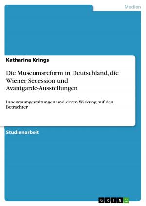 Cover of the book Die Museumsreform in Deutschland, die Wiener Secession und Avantgarde-Ausstellungen by Dennis Bockholt