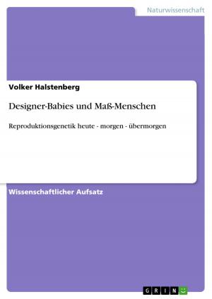 Book cover of Designer-Babies und Maß-Menschen