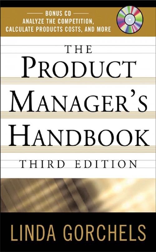 Cover of the book The Product Managers Handbook, 3E by Linda Gorchels, McGraw-Hill Education