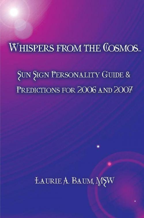 Cover of the book Whispers from the Cosmos by Laurie Baum MSW, iUniverse