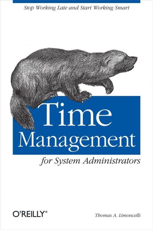 Cover of the book Time Management for System Administrators by Thomas A. Limoncelli, O'Reilly Media