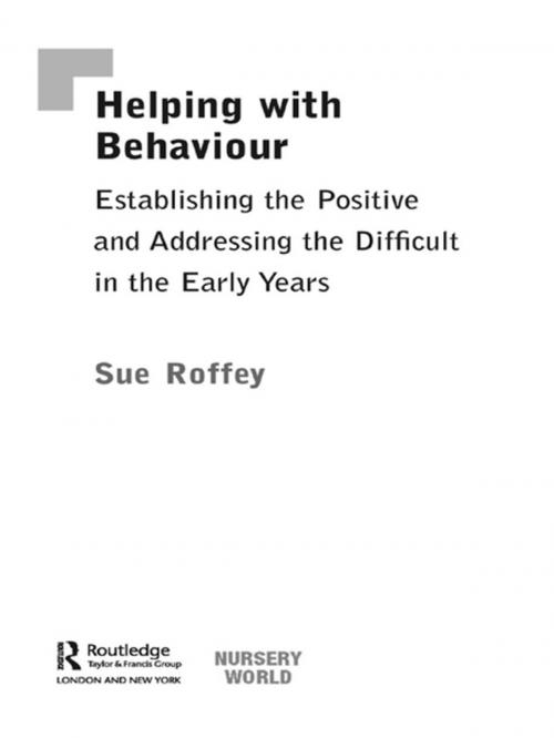 Cover of the book Helping with Behaviour by Sue Roffey, Taylor and Francis