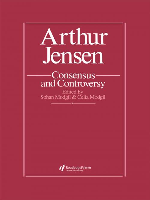 Cover of the book Arthur Jensen: Consensus And Controversy by , Taylor and Francis