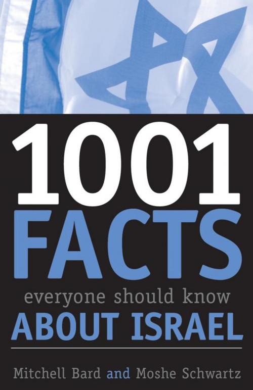 Cover of the book 1001 Facts Everyone Should Know about Israel by Mitchell G. Bard, Moshe Schwartz, Jason Aronson, Inc.