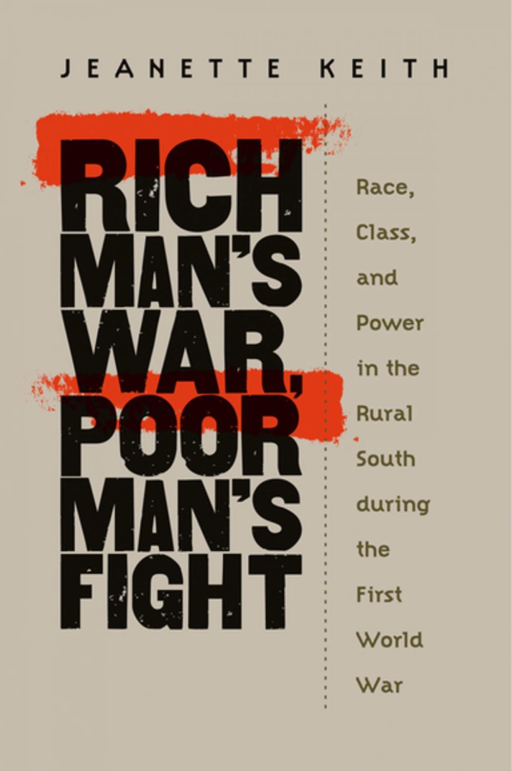 Big bigCover of Rich Man's War, Poor Man's Fight