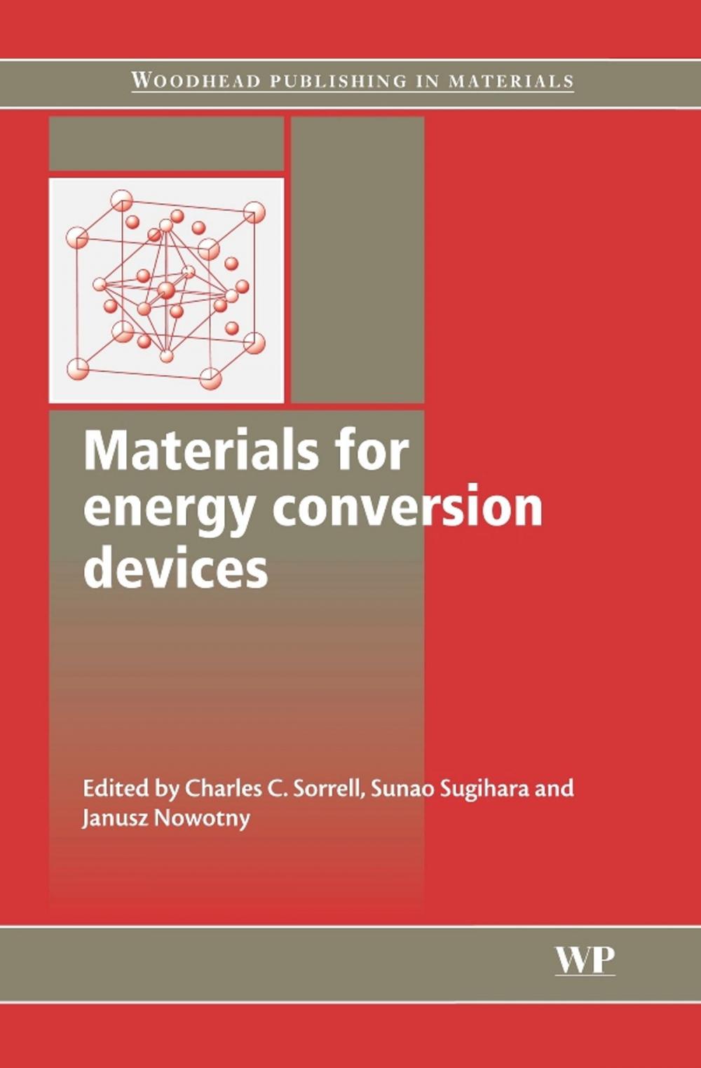 Big bigCover of Materials for Energy Conversion Devices