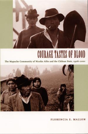 Cover of the book Courage Tastes of Blood by Stefan Mattessich, Stanley Fish, Fredric Jameson