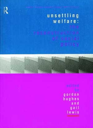 Cover of the book Unsettling Welfare by Carlos Nunes Silva