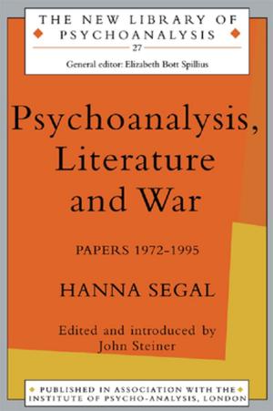 Book cover of Psychoanalysis, Literature and War