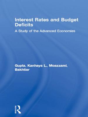 Cover of the book Interest Rates and Budget Deficits by Sandie Taylor