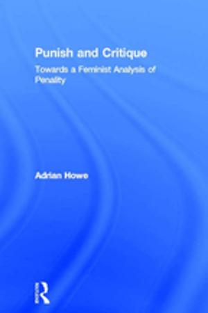 Cover of the book Punish and Critique by Tom Crone