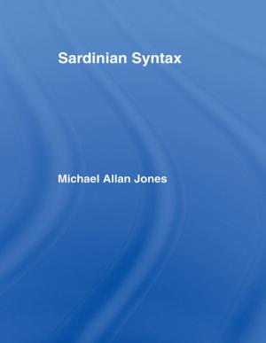 Cover of the book Sardinian Syntax by Heidi L. Hallman