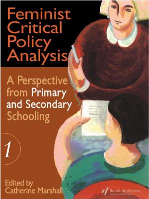 Cover of the book Feminist Critical Policy Analysis I by John Blewitt, Daniella Tilbury
