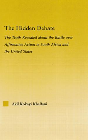 Cover of the book The Hidden Debate by John Fiske, Black Hawk Hancock