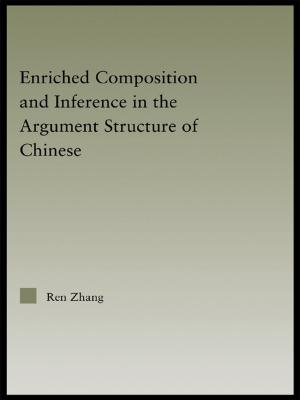 Cover of the book Enriched Composition and Inference in the Argument Structure of Chinese by Valeria Bello