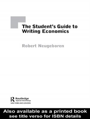 Cover of the book The Student's Guide to Writing Economics by Christian Gostečnik