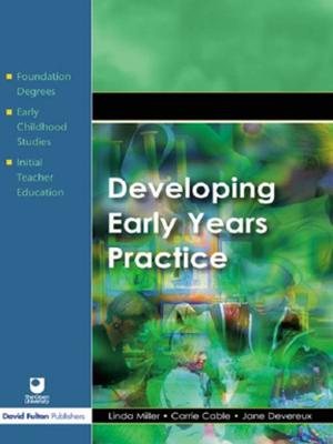 Book cover of Developing Early Years Practice