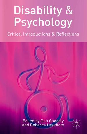 Book cover of Disability and Psychology