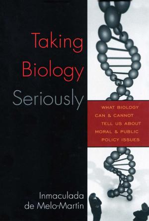 Cover of the book Taking Biology Seriously by Sarah Vanover