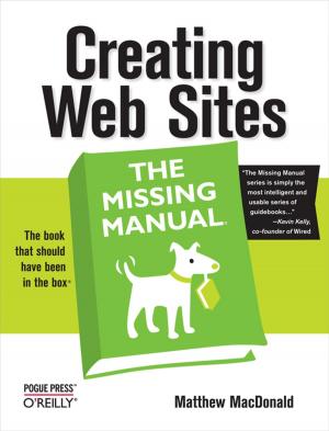 Cover of the book Creating Web Sites: The Missing Manual by Jess Chadwick