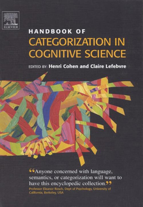 Cover of the book Handbook of Categorization in Cognitive Science by , Elsevier Science