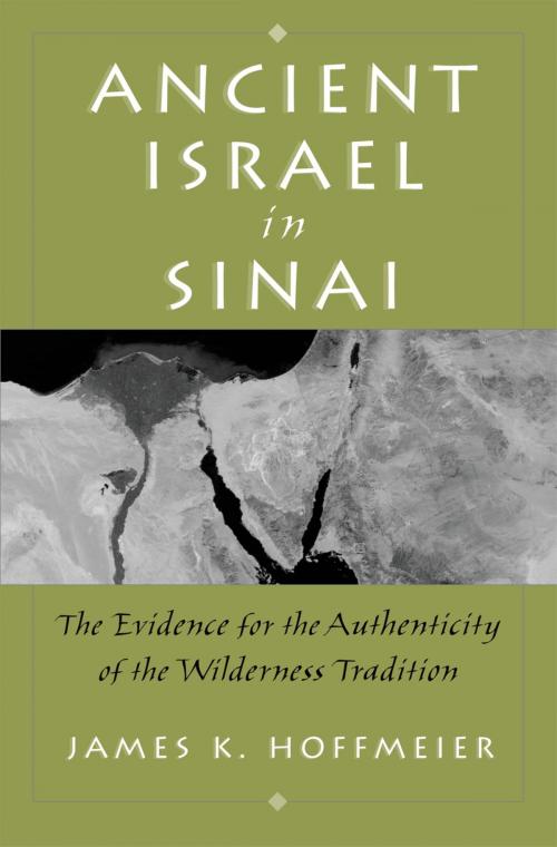 Cover of the book Ancient Israel in Sinai by James K. Hoffmeier, Oxford University Press