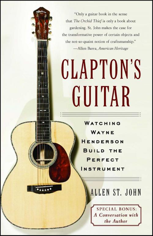 Cover of the book Clapton's Guitar by Allen St. John, Free Press