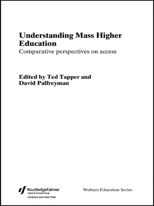 Cover of the book Understanding Mass Higher Education by , Taylor and Francis