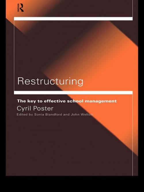 Cover of the book Restructuring by Cyril Poster, Taylor and Francis