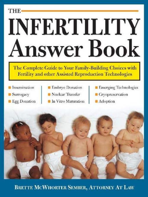 Cover of the book The Infertility Answer Book by Brette McWhorter Sember, Sourcebooks