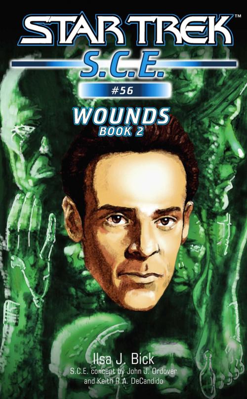 Cover of the book Star Trek: Wounds, Book 2 by Ilsa J. Bick, Pocket Books/Star Trek