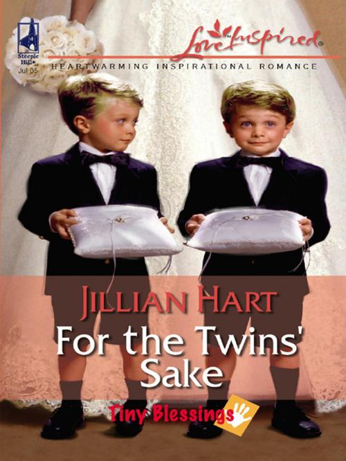 Cover of the book For the Twins' Sake by Jillian Hart, Steeple Hill