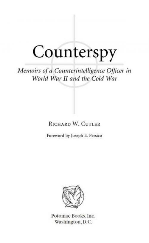 Cover of the book Counterspy by Richard Cutler, Potomac Books Inc.
