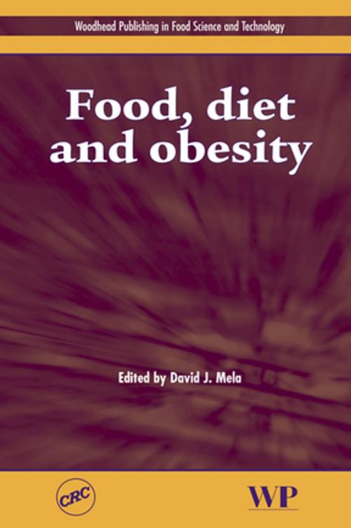 Cover of the book Food, Diet and Obesity by , Elsevier Science
