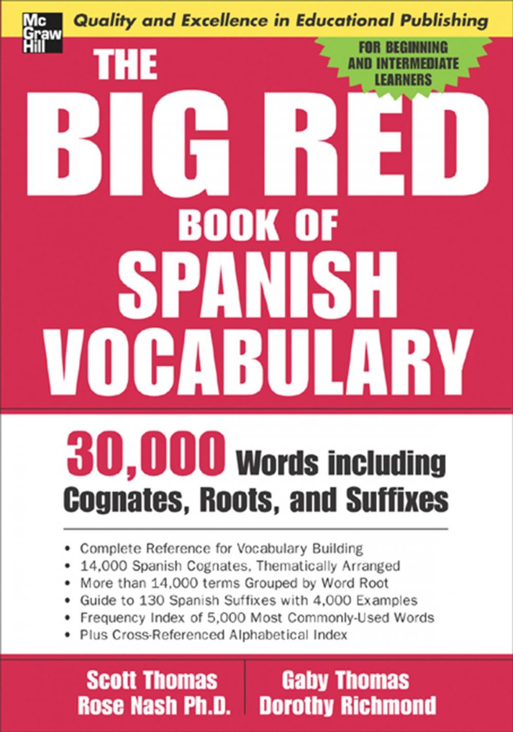 Big bigCover of The Big Red Book of Spanish Vocabulary